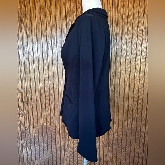 Worthington Black One-Button Suit Jacket Blazer Fully Lined size medium - Picture 11 of 13